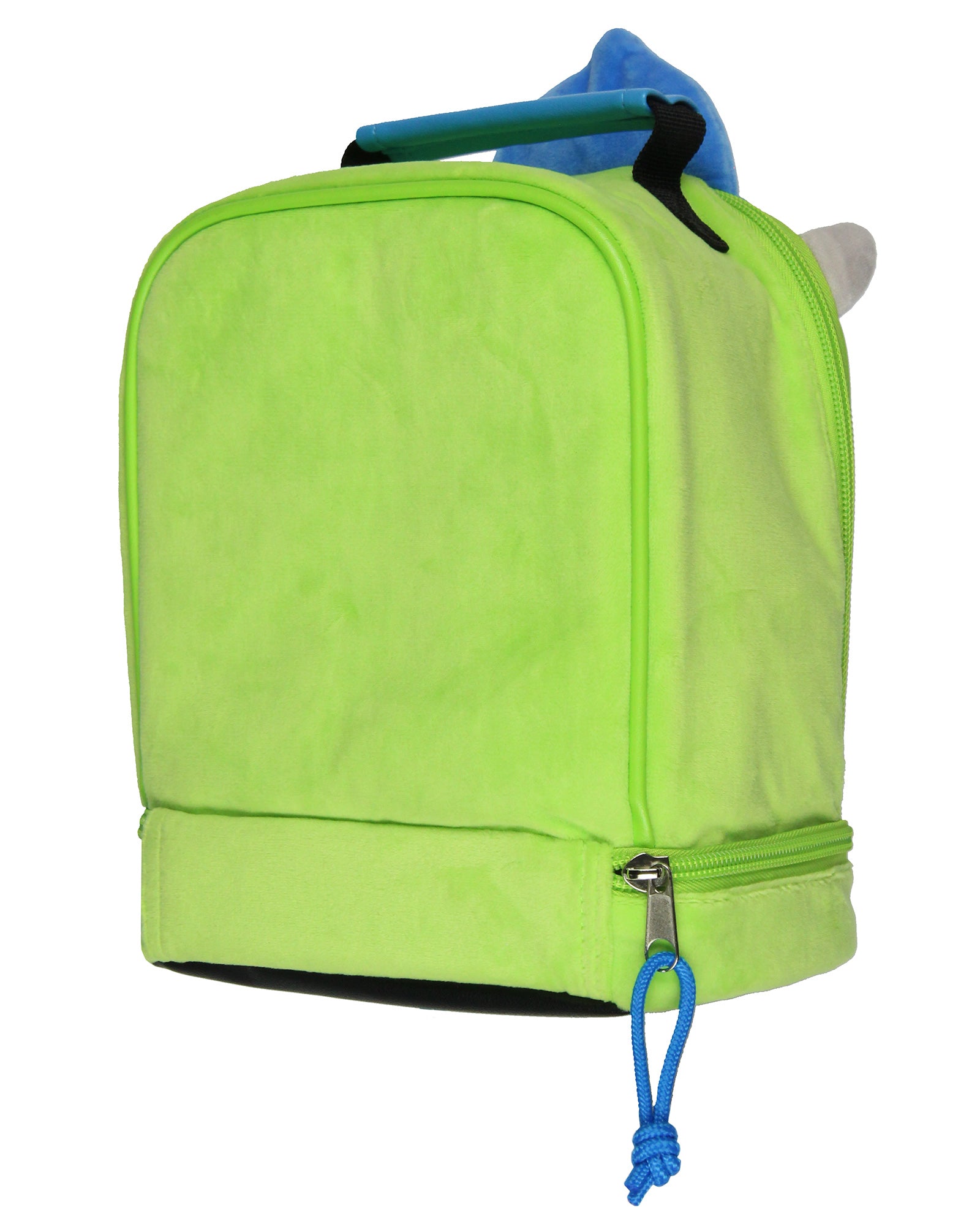 Disney Monsters Inc Lunch Box Mike Wazowski Fuzzy 3D Ears and Hat Lunch Bag 9"