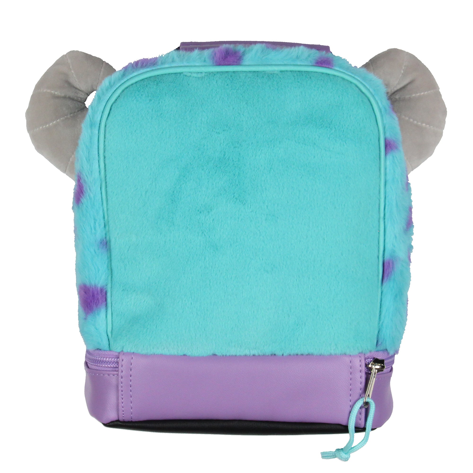 Disney Monsters Inc Fuzzy Fur Sulley Insulated Dual Compartment Lunch Box 10" - Seven Times Six