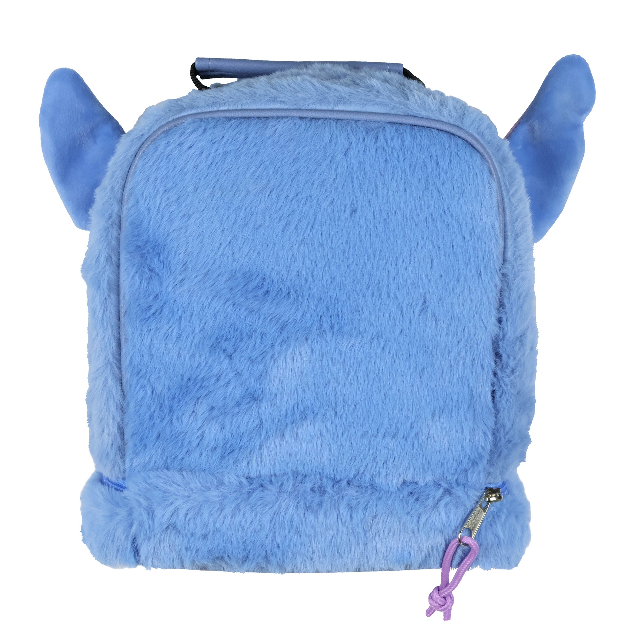 Disney Lilo & Stitch Furry Stitch 3D Dual Compartment Insulated Lunch Tote 10"
