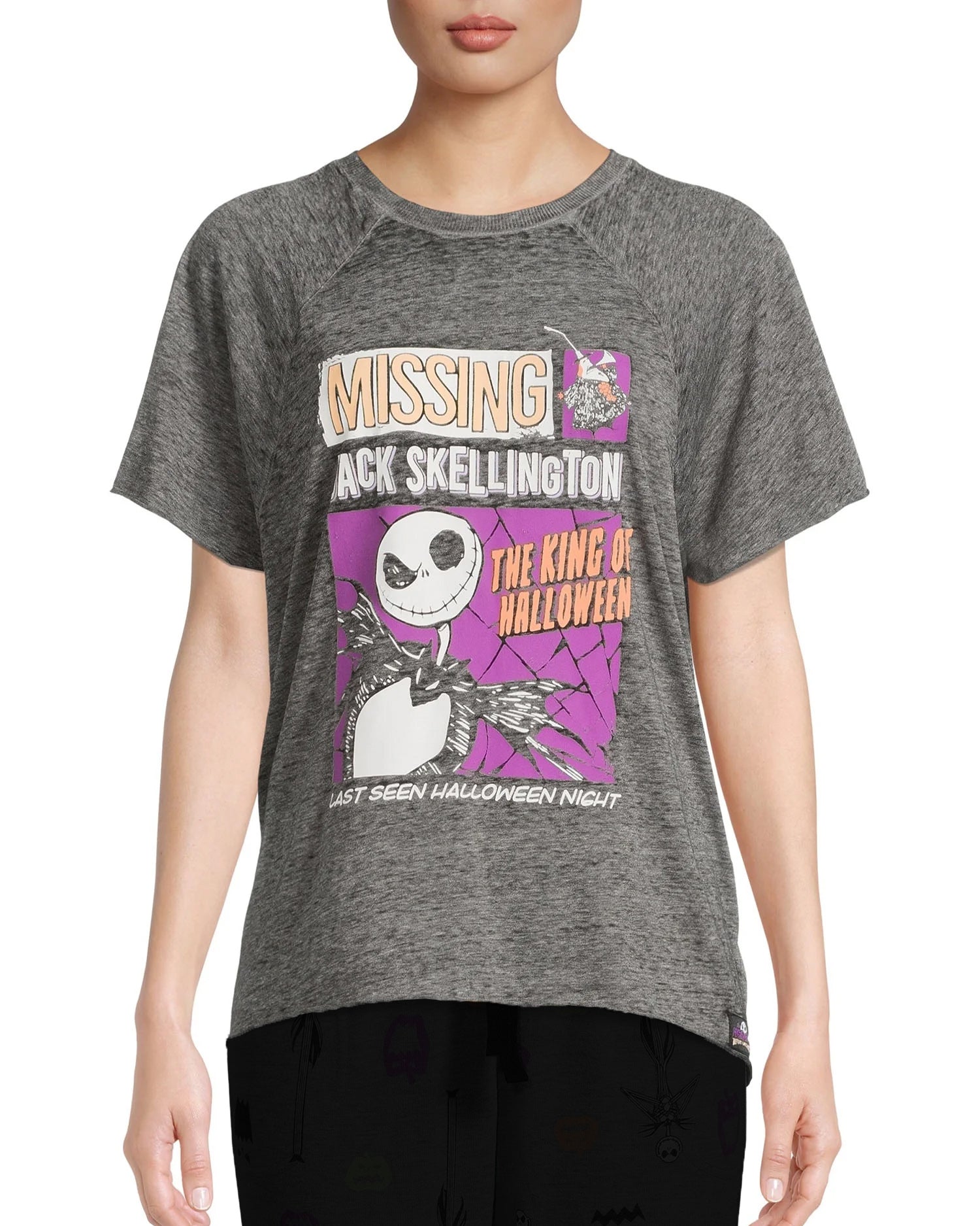 Disney Women's Nightmare Before Christmas King of Halloween Sleep Shirt (XS)
