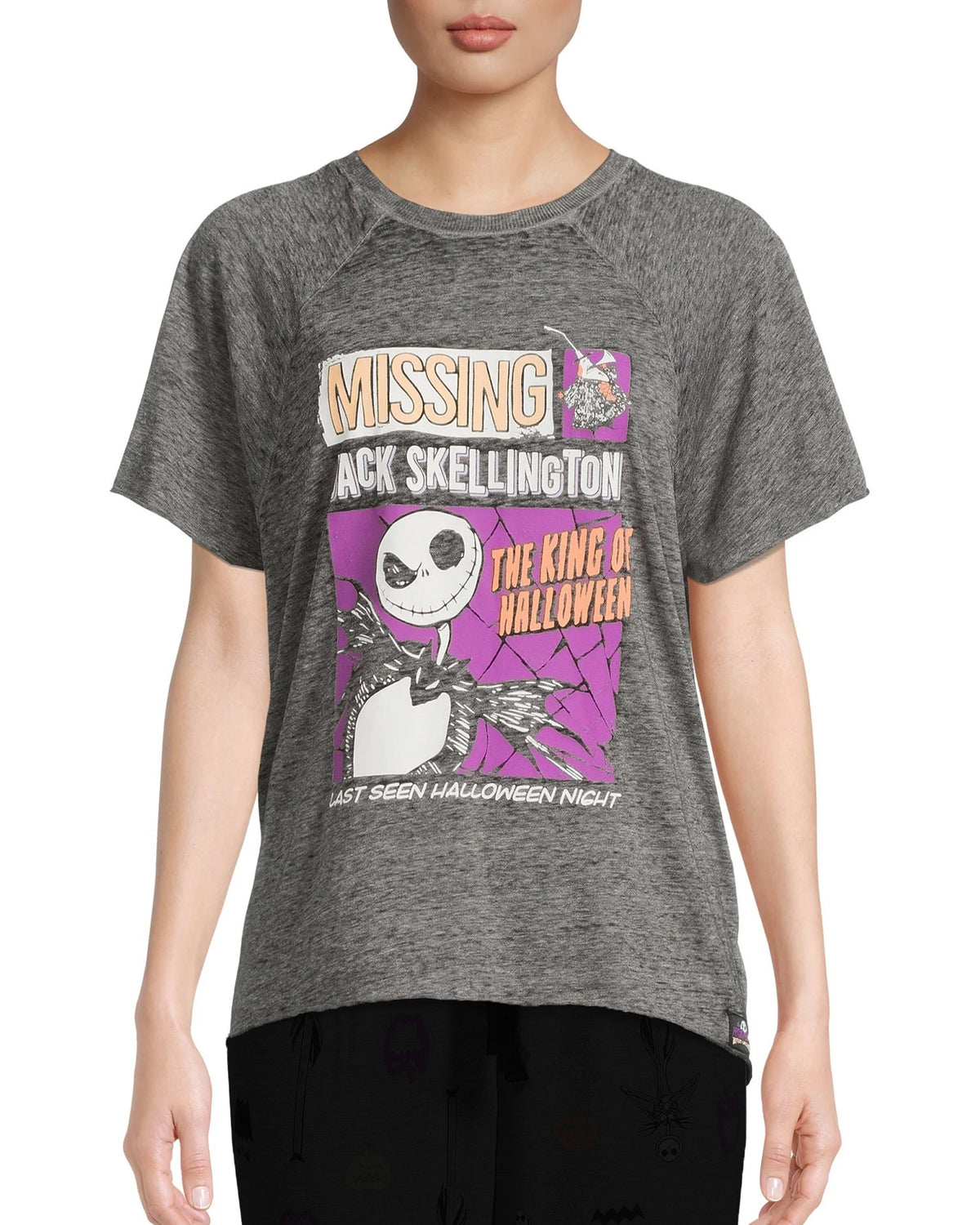 Disney Women's Nightmare Before Christmas King of Halloween Sleep Shirt (XS)