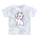 Disney Aristocats T-Shirt Girls' Marie Tie-Dye Graphic Print Tee
