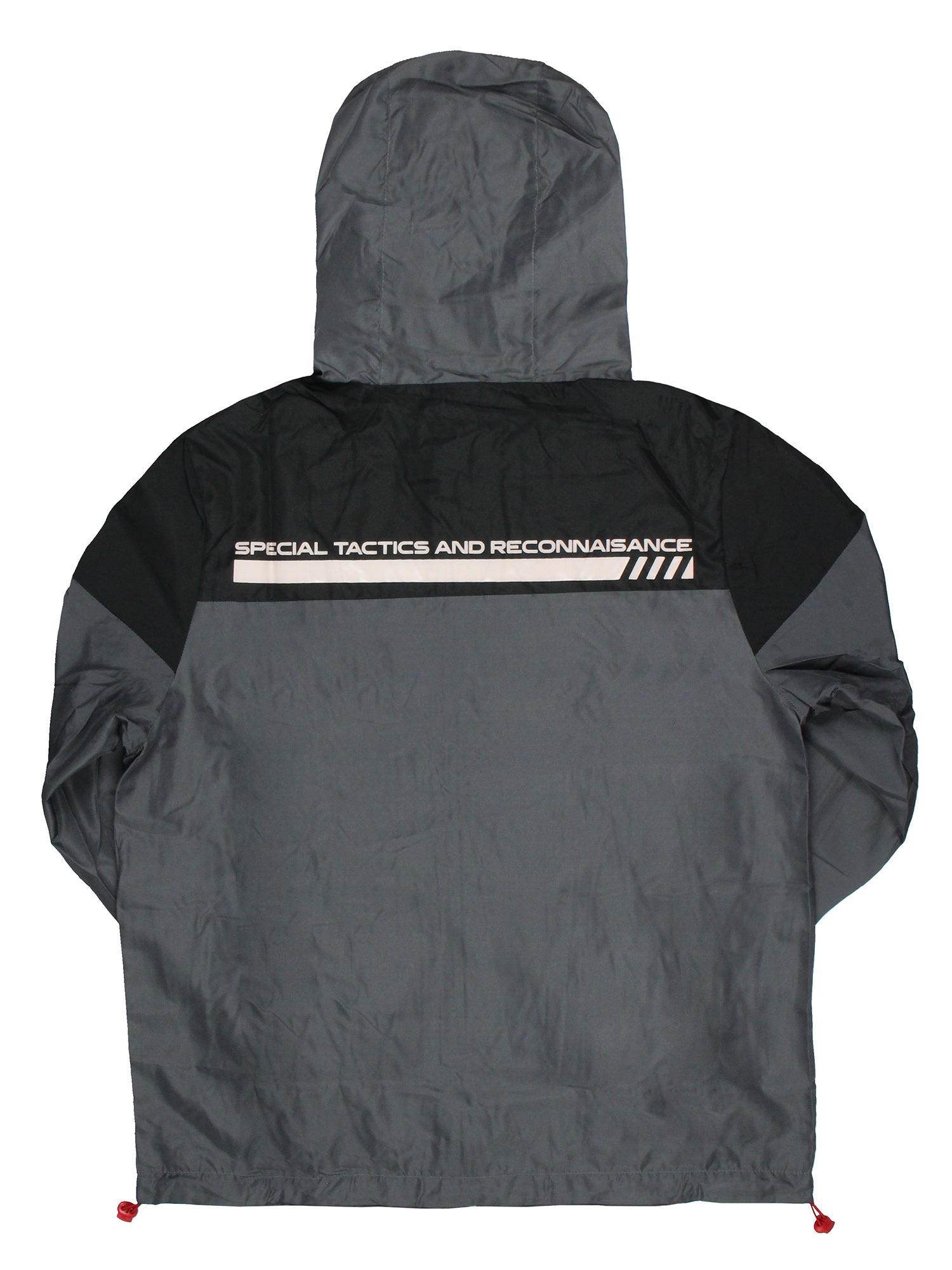 Mass Effect Men's N7 Logo Special Tactics Windbreaker Jacket With Hood