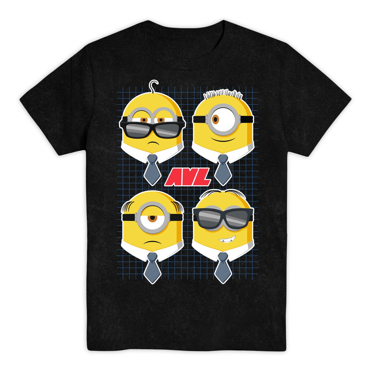 Minions T-Shirt Boy's Anti-Villain League Short Sleeve Graphic Tee