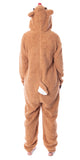 Rudolph The Red Nosed Reindeer Unisex Adult Fleece Union Suit Pajama