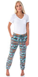 Disney Frozen II Autumnal Fair Isle Fleece Joggers For Men and Women