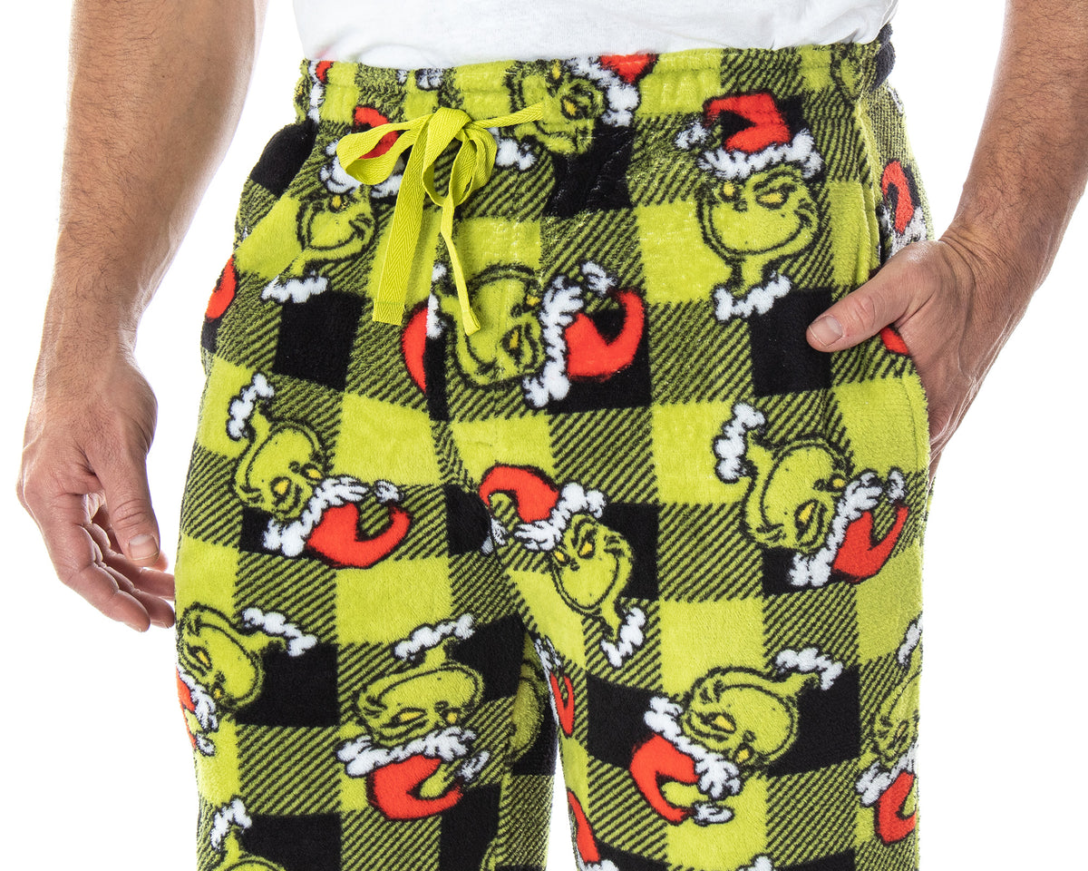 Dr. Seuss Men's How the Grinch Stole Christmas! Pajama Pants
