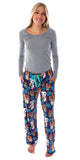 Animal Crossing New Horizons Women's Allover Character Pajama Pants