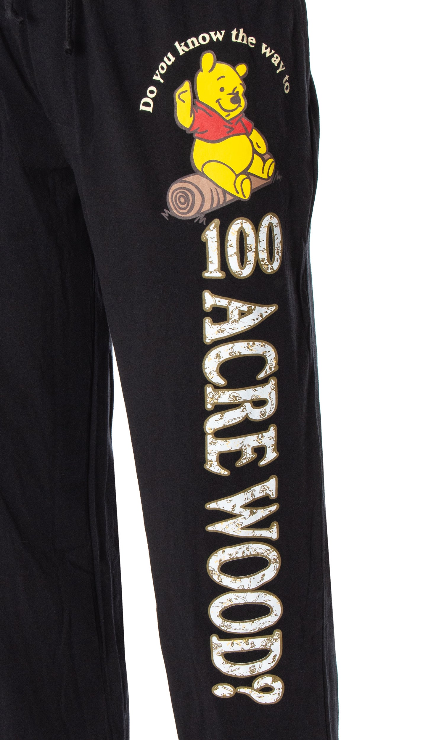Disney Adult Winnie The Pooh 100 Acre Woods Lounge Sleep Pajama Pants