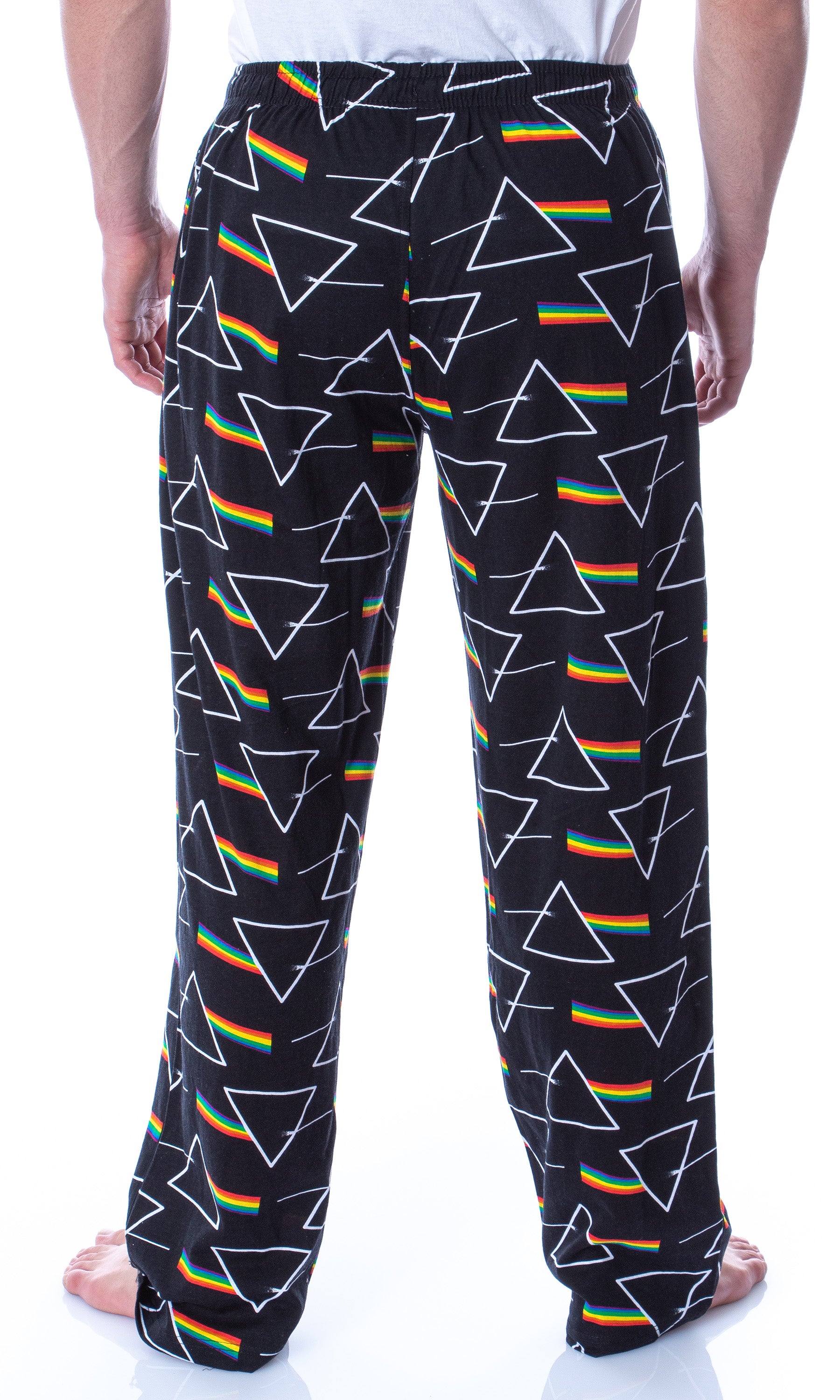 Pink Floyd Pajama Pants Adult Dark Side of the Moon Prism Sleep Lounge Pants