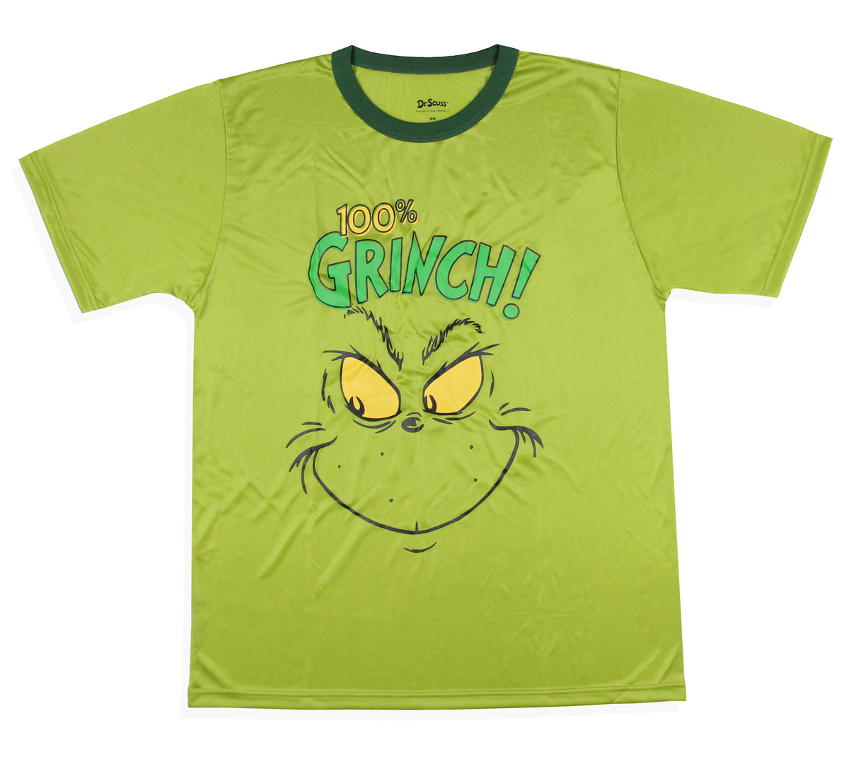 Dr. Seuss GRINCH Men's Pajama Pants Shirt and Socks 3 Piece Pajama Set