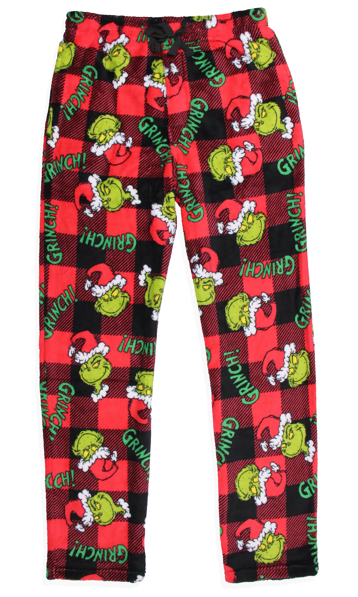 Dr. Seuss GRINCH Men's Pajama Pants Shirt and Socks 3 Piece Pajama Set