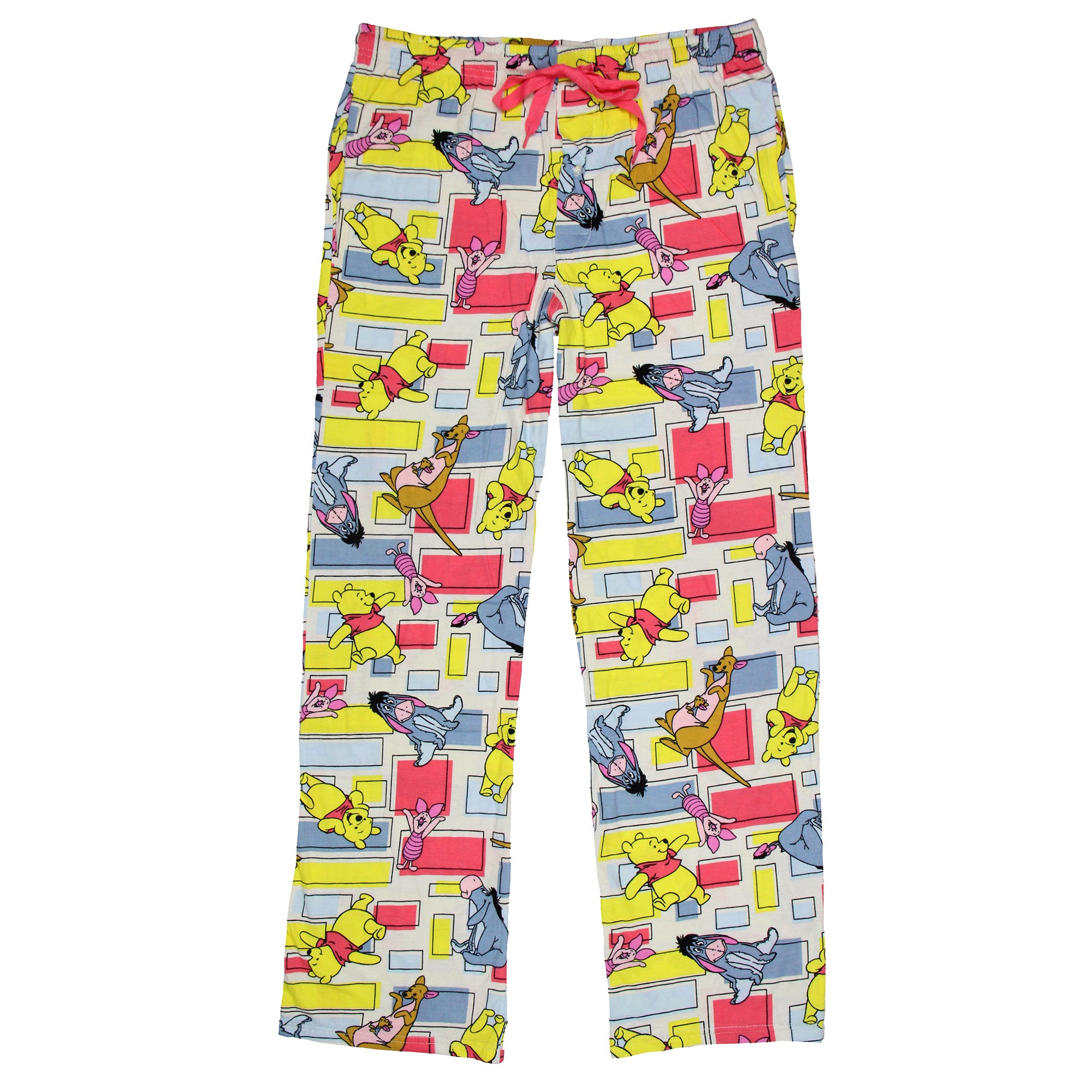 Disney Winnie The Pooh and Friends Tigger Eeyore Piglet Adult Pajama Pants
