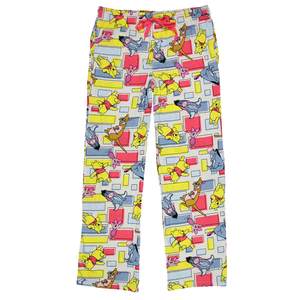Disney Winnie The Pooh and Friends Tigger Eeyore Piglet Adult Pajama Pants