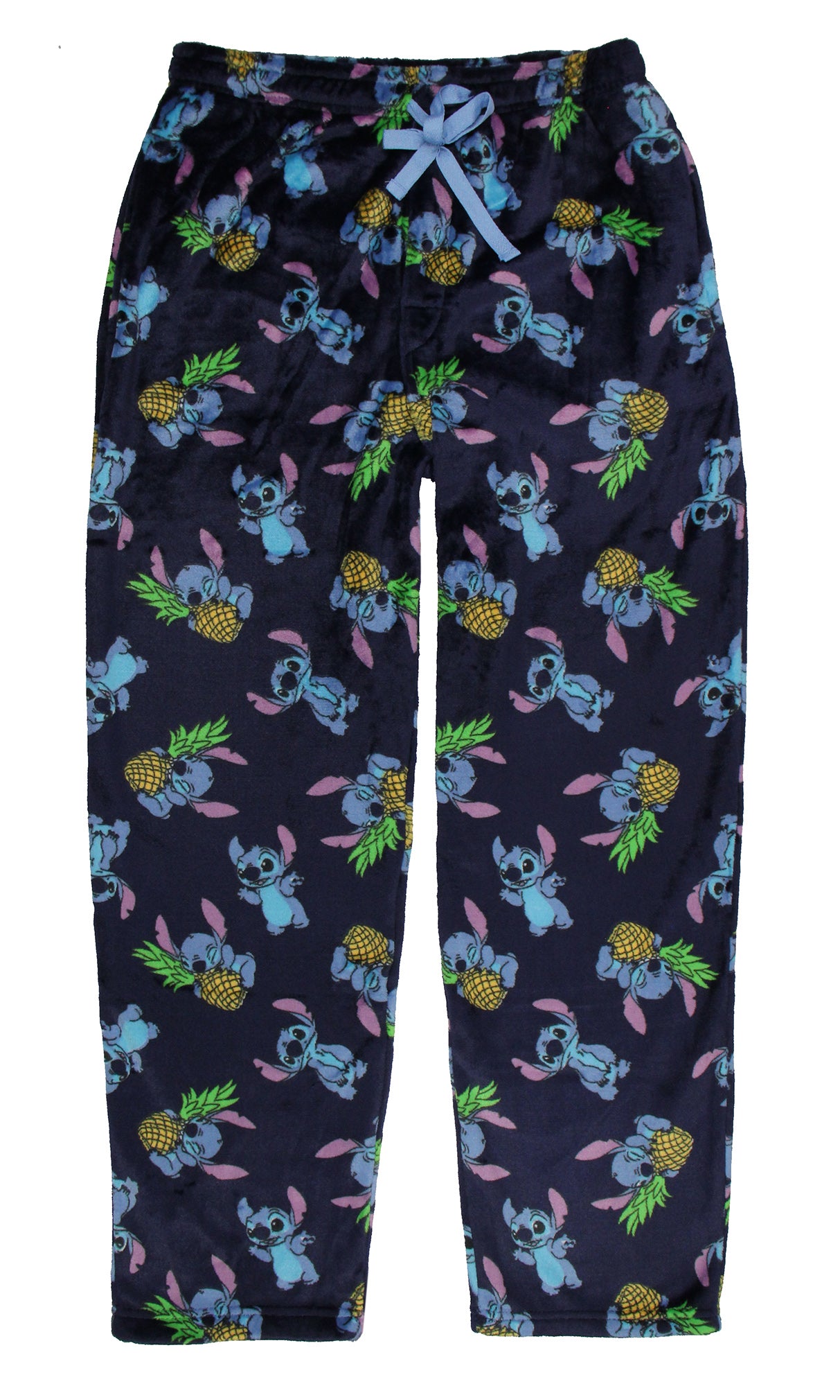 Disney Lilo & Stitch Pajama Pants Pineapple Adult Super Minky Lounge Pants