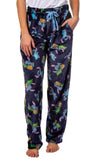 Disney Lilo & Stitch Pajama Pants Pineapple Adult Super Minky Lounge Pants