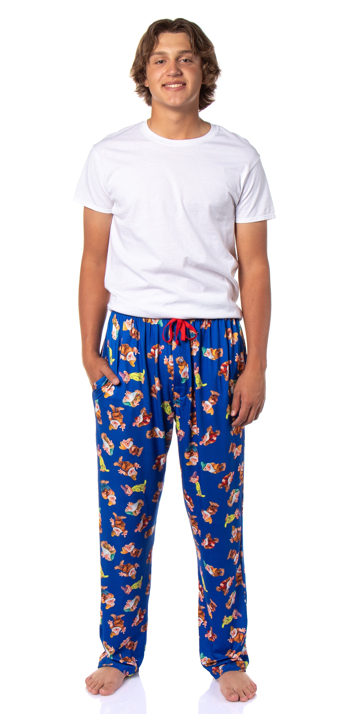 Disney Men's Snow White and The Seven Dwarfs Lounge Sleep Pajama Pants