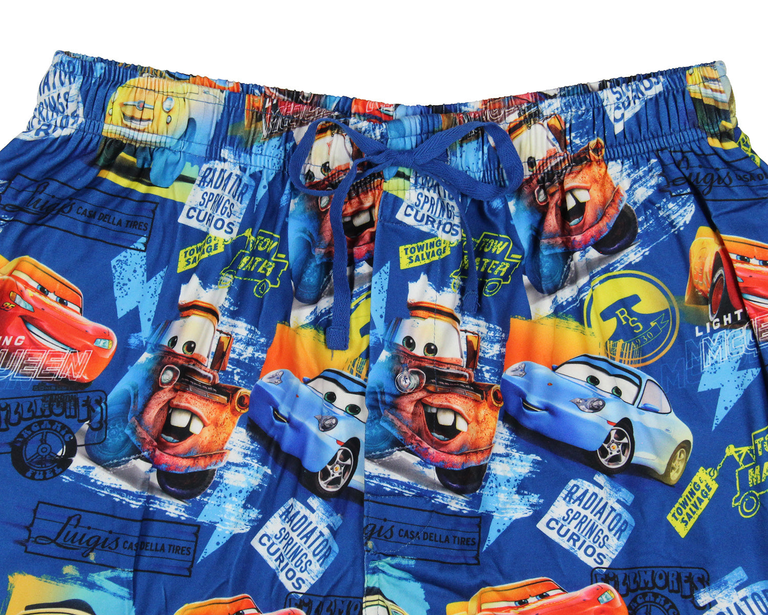 Disney's Cars Men's Radiator Springs Character Pajama Lounge Pants Sleepwear