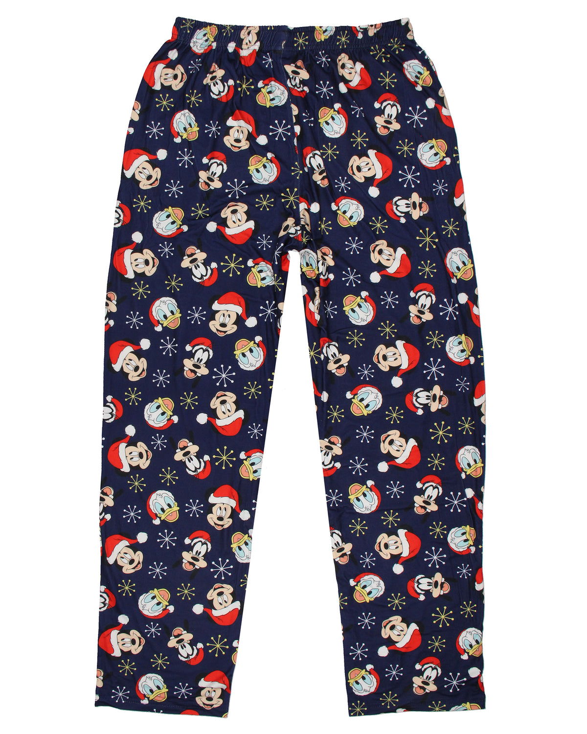 Disney Men's Mickey and Friends Santa Hat AOP Lounge Sleep Pajama Pants
