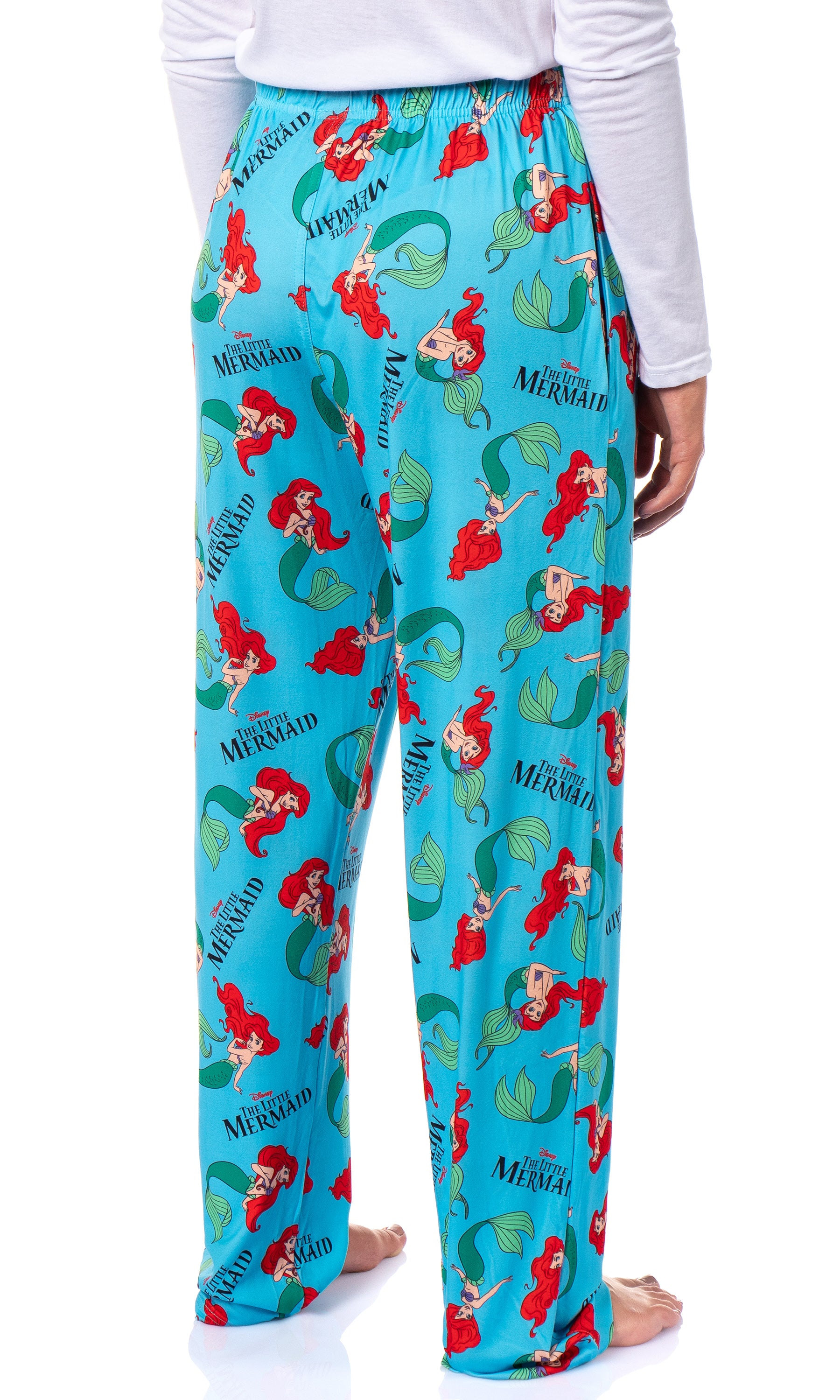 Disney The Little Mermaid Women's AOP Ariel Lounge Sleep Pajama Pants