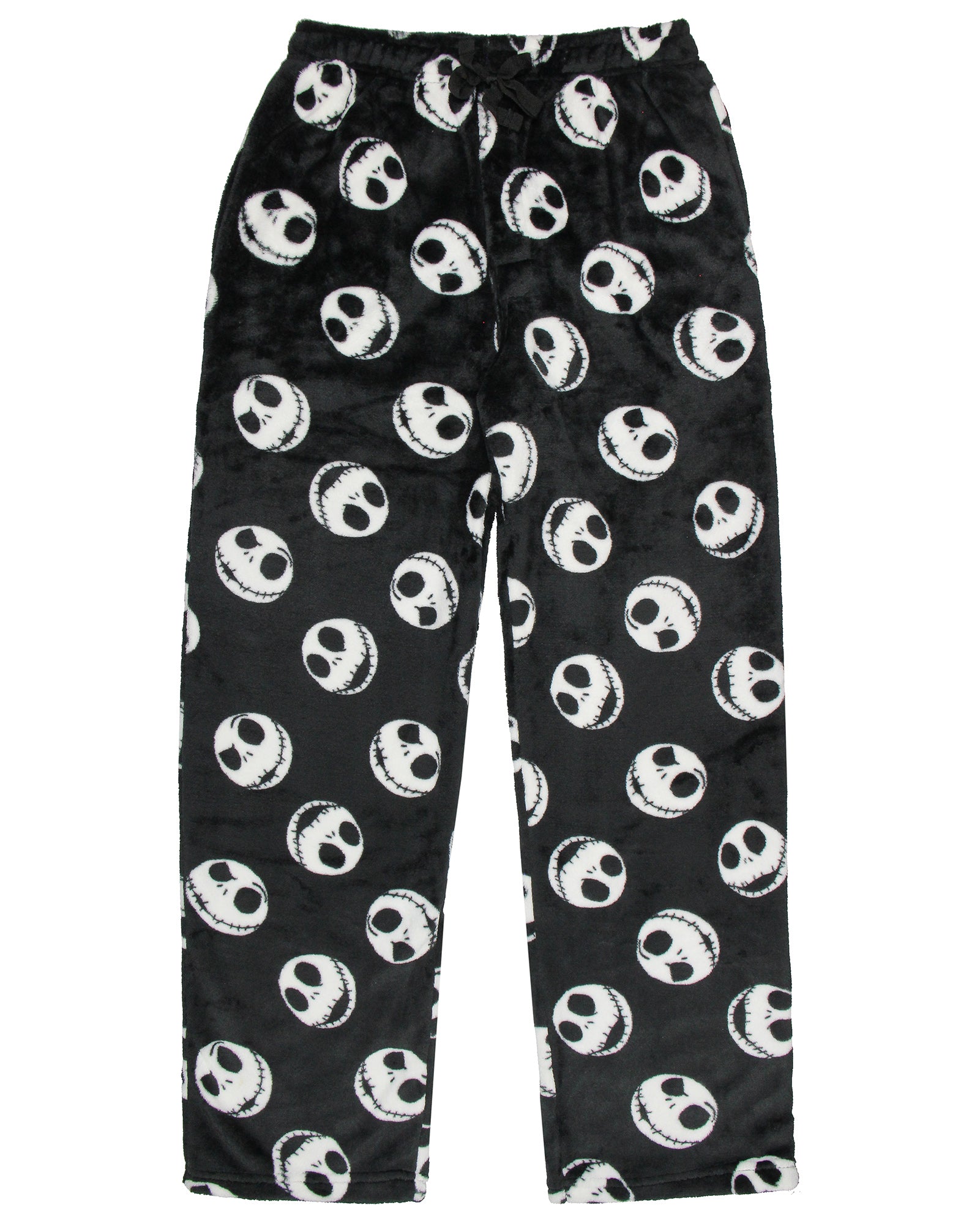 Disney Nightmare Before Christmas Men's Jack Skellington Plush Pajama Pant