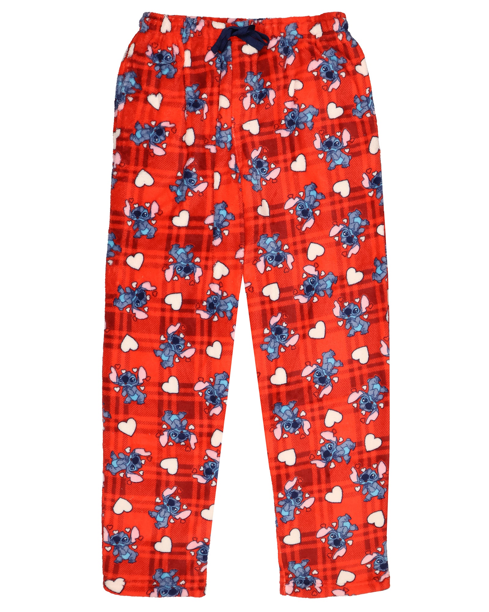 Disney Lilo & Stitch Adult Stitch Lovestruck Fleece Pajama Sleep Pants