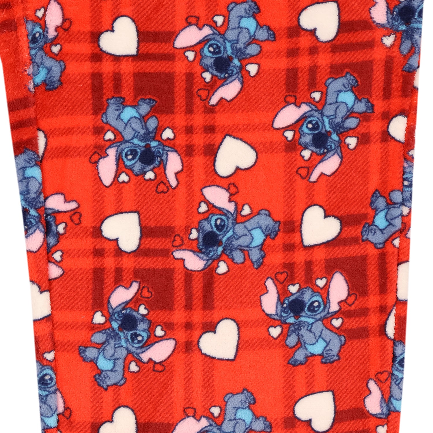 Disney Lilo & Stitch Adult Stitch Lovestruck Fleece Pajama Sleep Pants