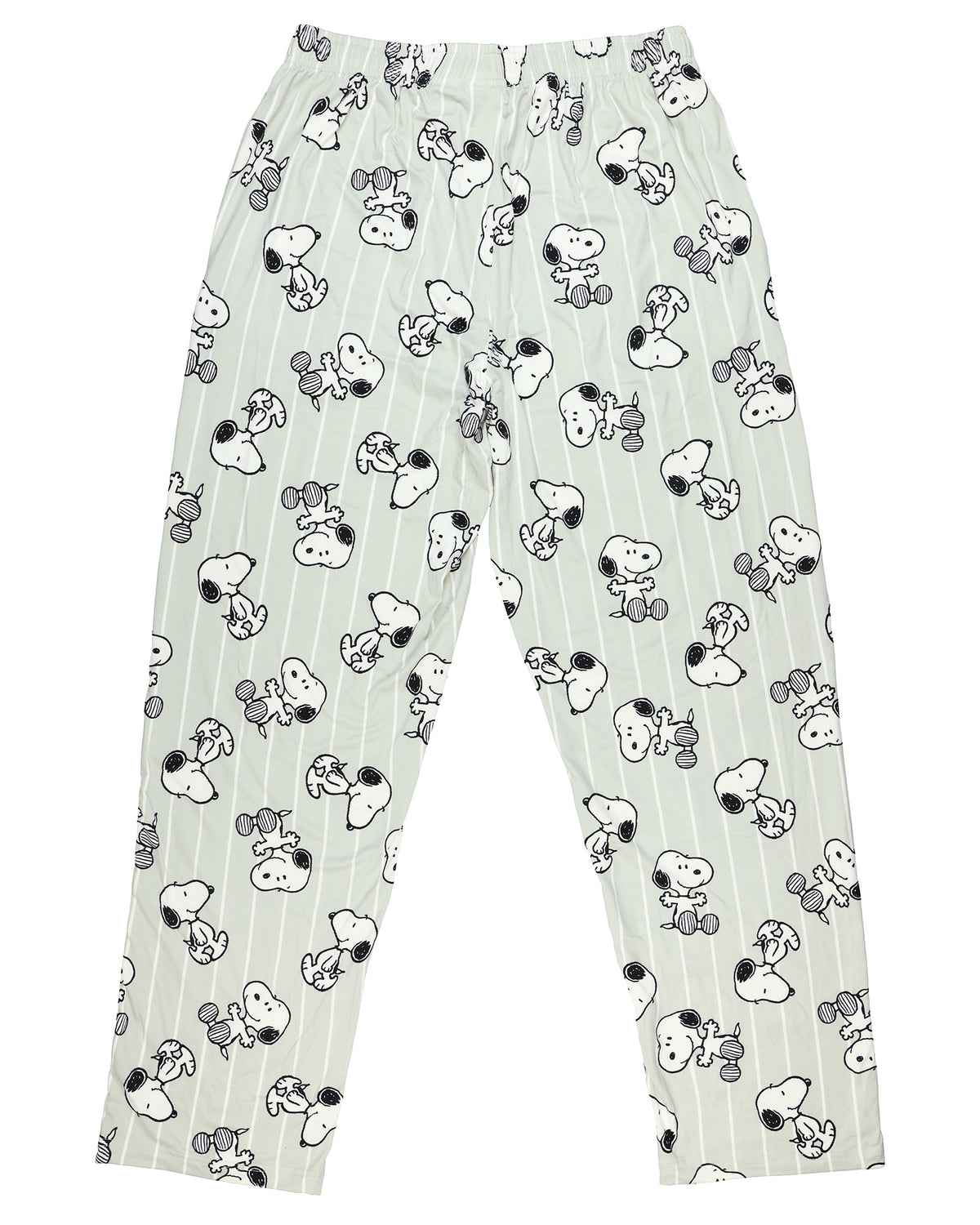 Peanuts Pajamas Men's Snoopy AOP Striped Lounge Sleep Pajama Pants