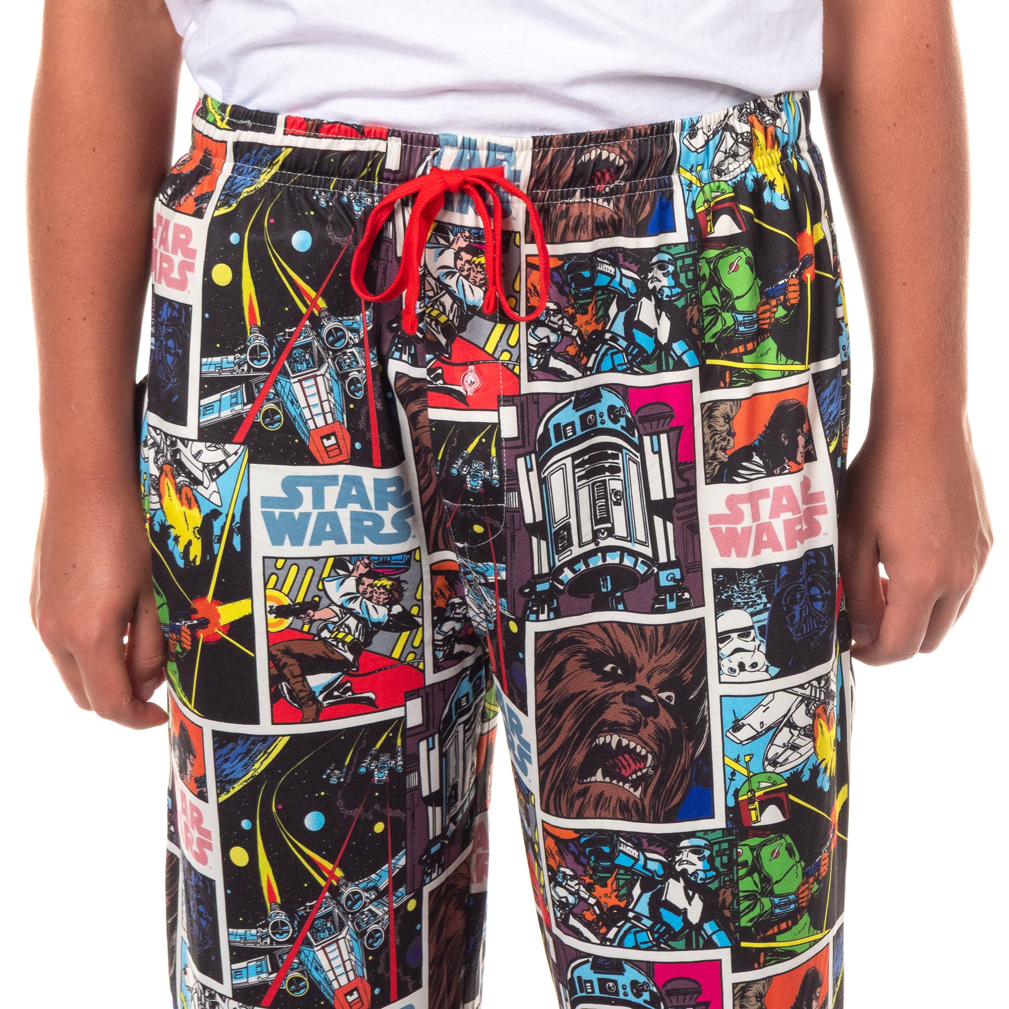 Disney Star Wars Pajama Pants Men's Comic Book Lounge Bottoms