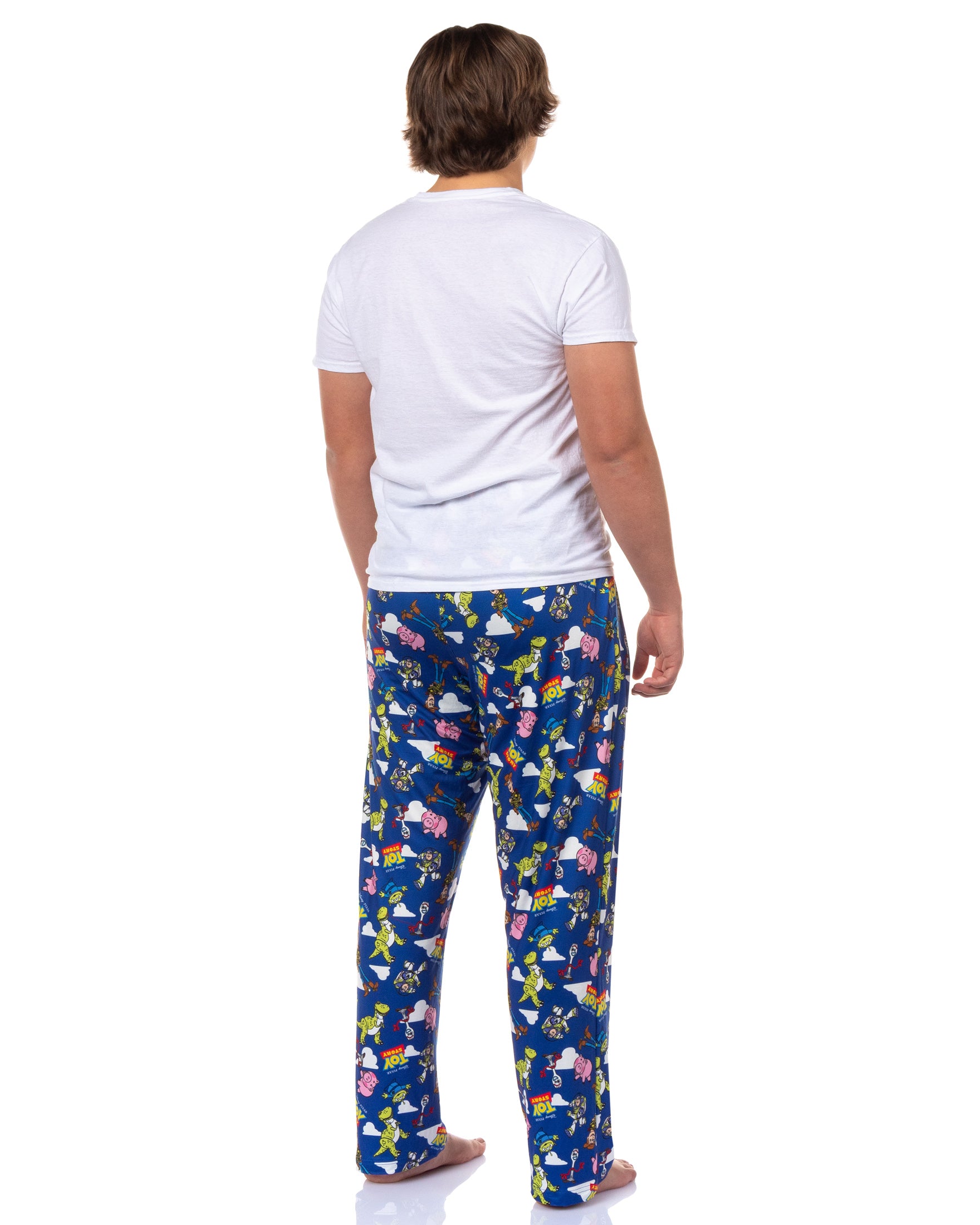 Disney Toy Story Pajamas Men's Allover Character Design Lounge Sleep Pants