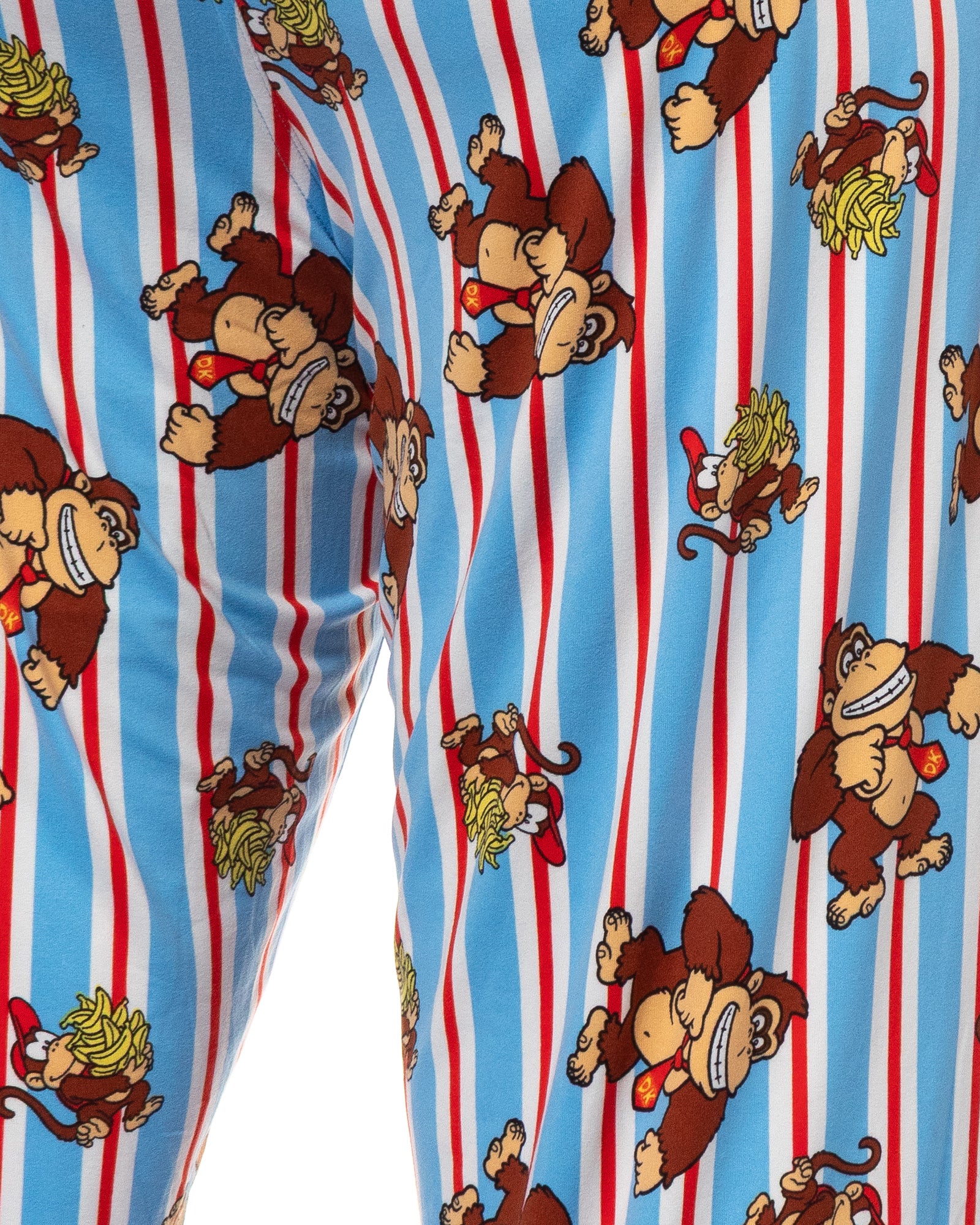 Nintendo Donkey Kong Pajamas Men's Diddy Kong Bananas Lounge Pajama Pants