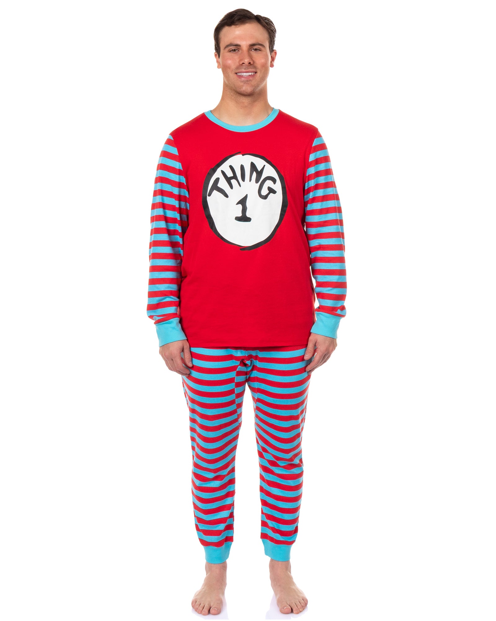 Dr. Seuss Thing 1 and Thing 2 Matching Family Pajama Set