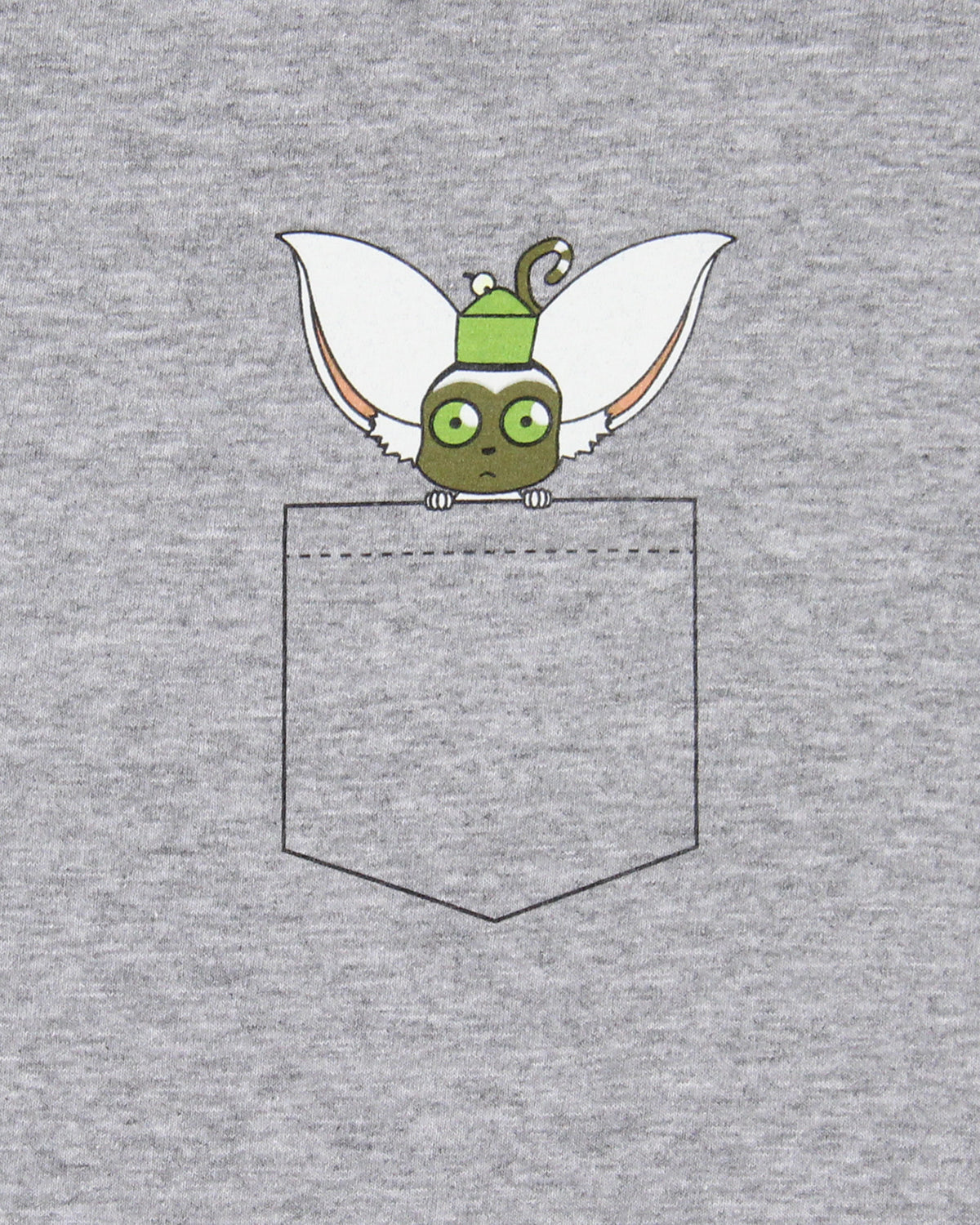 Avatar The Last Airbender Womens' Momo Flying Lemur Pocket Design T-Shirt
