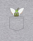 Avatar The Last Airbender Womens' Momo Flying Lemur Pocket Design T-Shirt