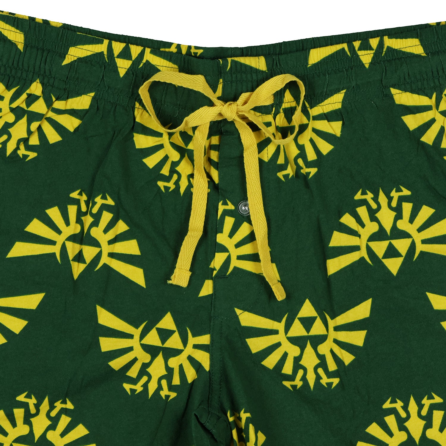 Nintendo The Legend of Zelda Pajamas Men's Royal Hyrule Crest PJ Lounge Shorts