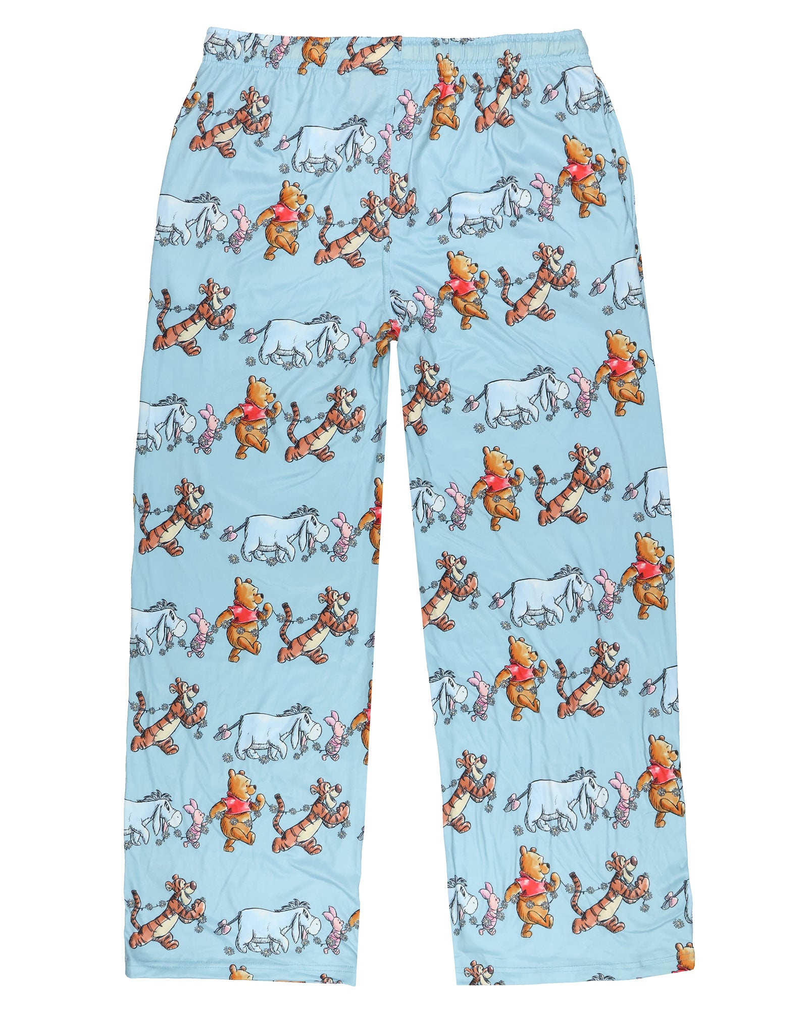Winnie The Pooh Pajama Pants Tigger Piglet Eeyore Daisy Adult PJ Bottoms