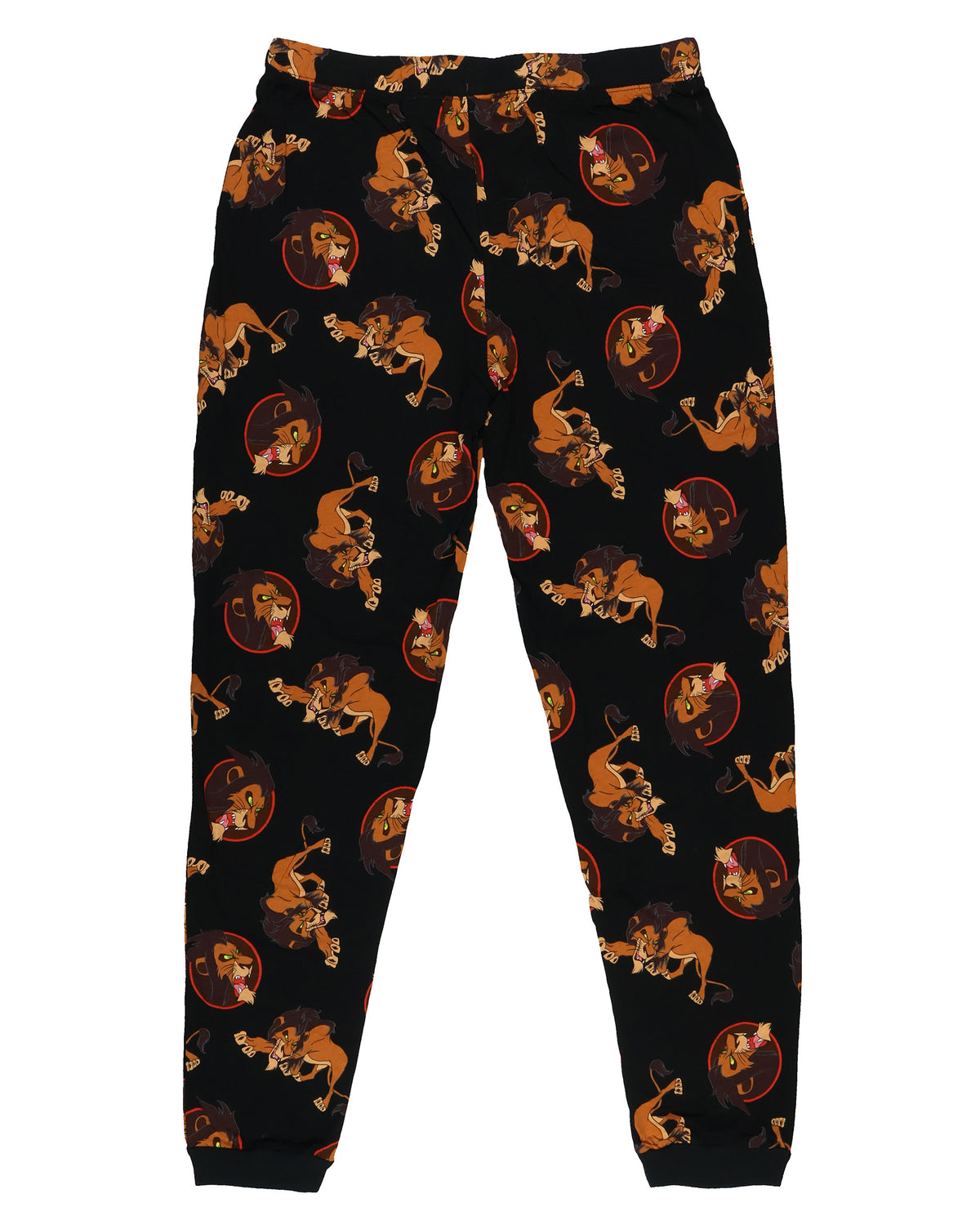 Disney The Lion King Pajama Pants Scar All Over Print PJ Lounge Joggers