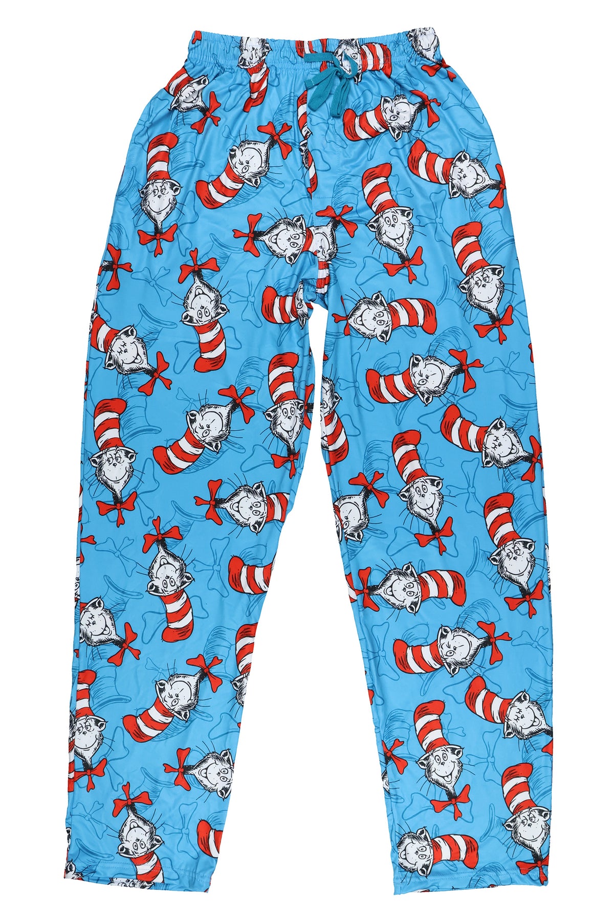 Dr. Seuss PJs Mens Cat In The Hat Expressions All Over Print Pajama Pants
