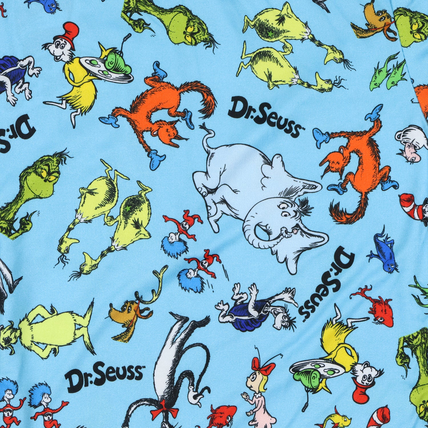 Dr. Seuss Pajamas Womens Cat in The Hat Grinch Horton Character PJ Pants