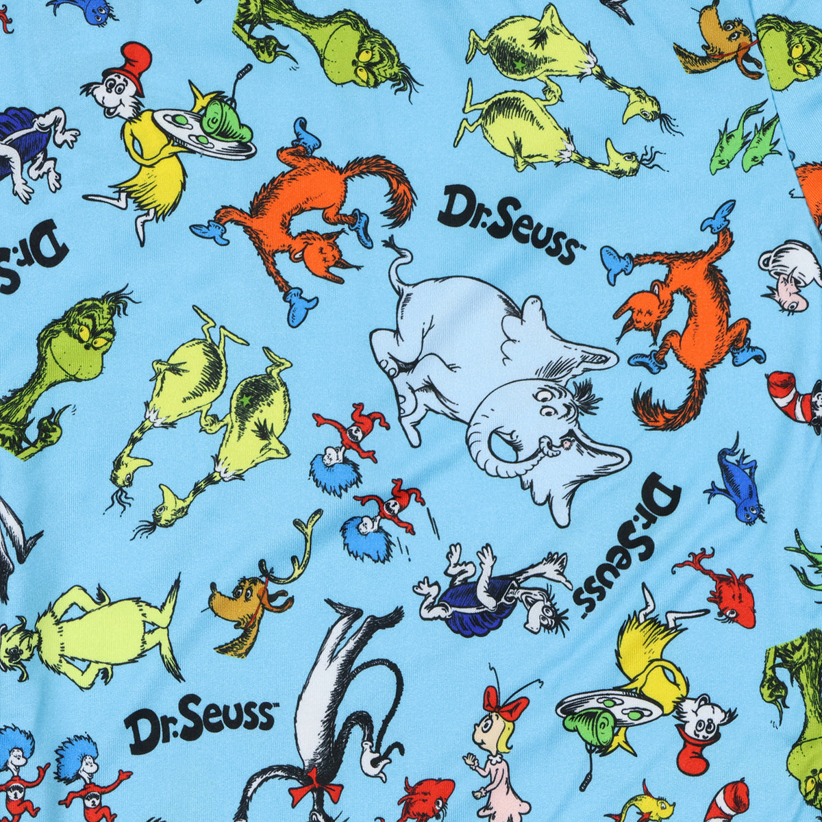 Dr. Seuss Pajamas Womens Cat in The Hat Grinch Horton Character PJ Pants