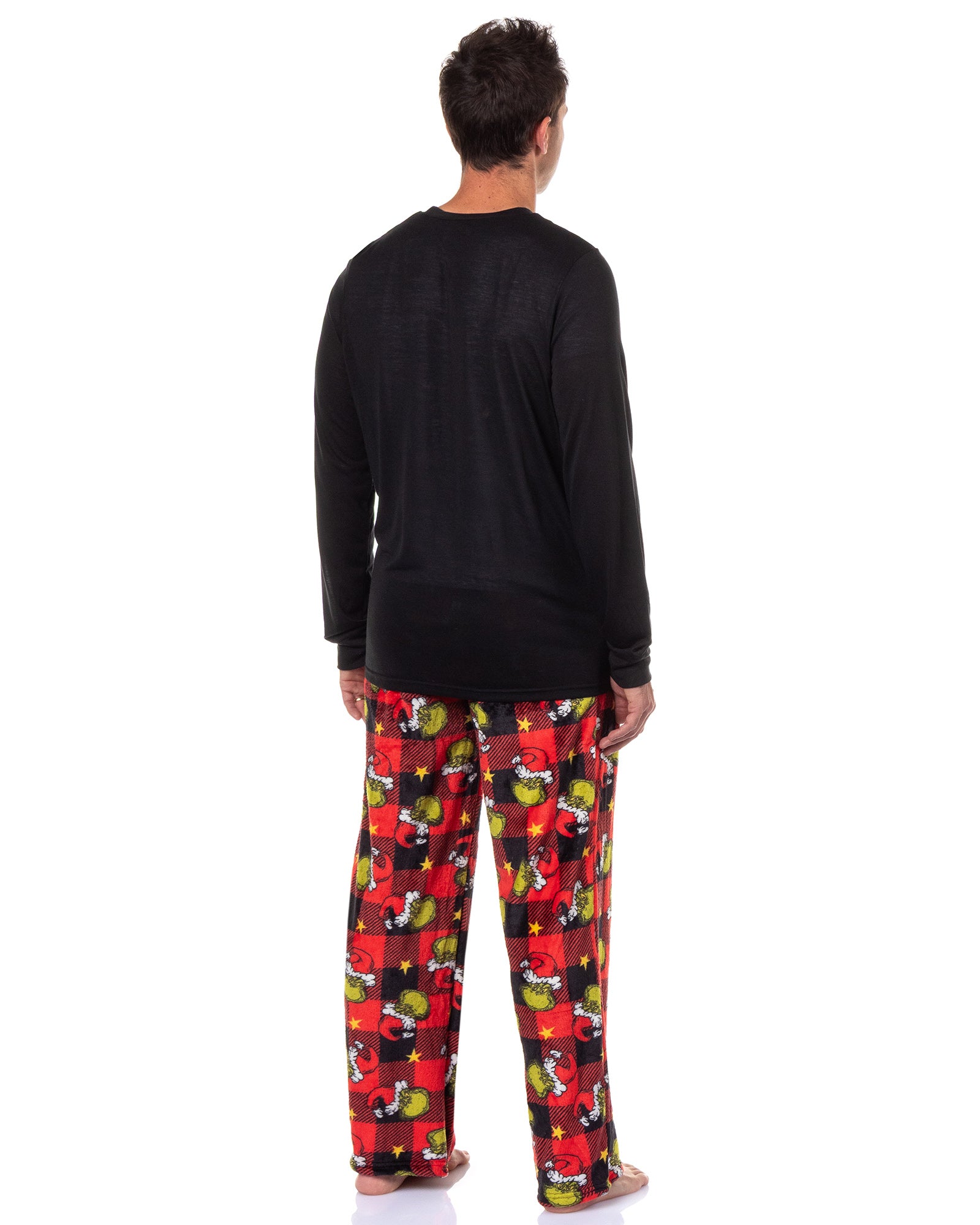 Dr. Seuss The Grinch Pajamas Buffalo Plaid Matching Family Sleepwear
