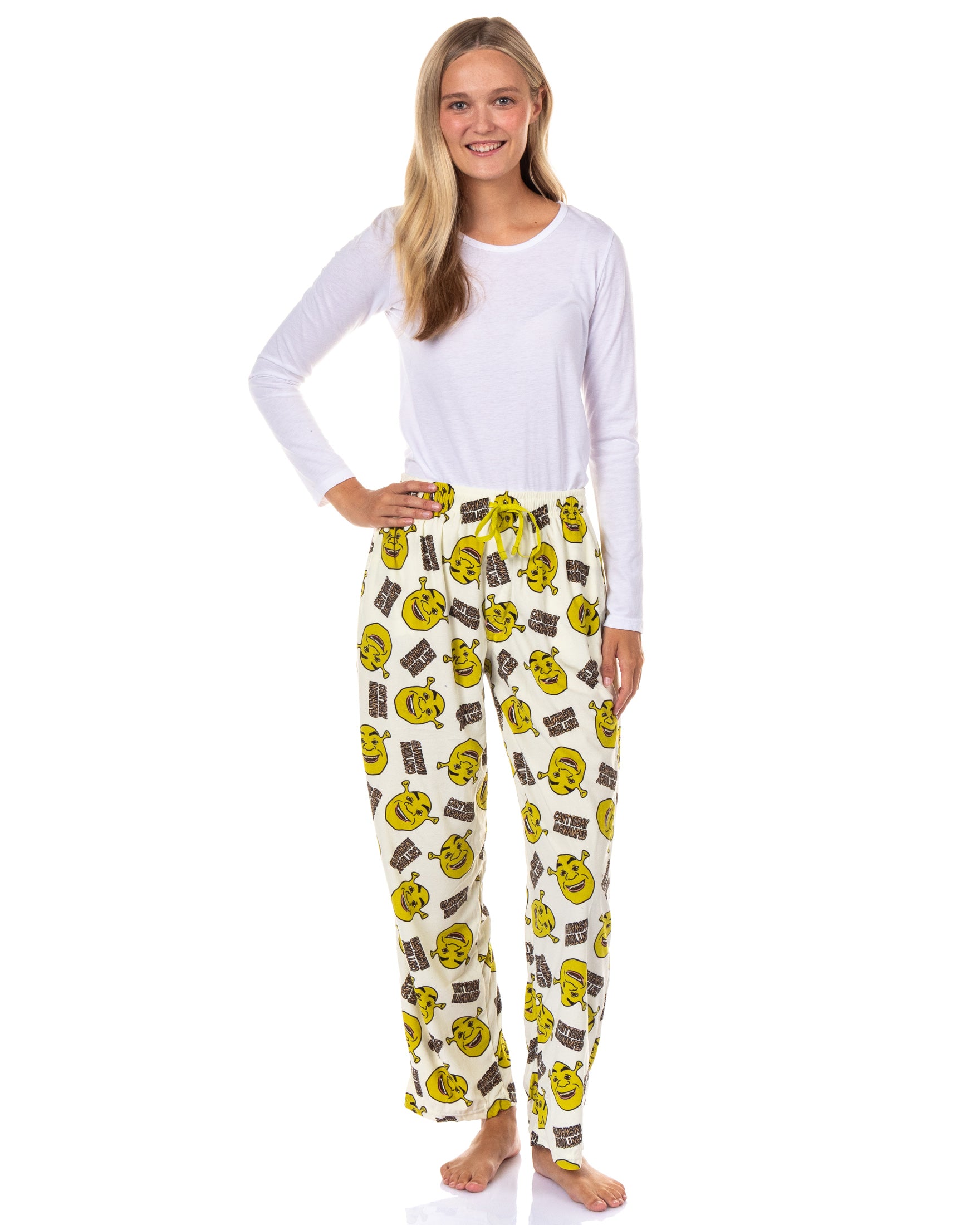 Shrek Pajamas Men's Can't Today I'm Swamped Lounge Pajama Pants