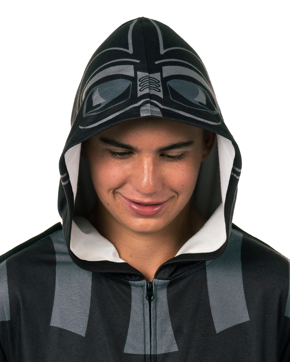 Star Wars Union Suit Men's Darth Vader One Piece Costume Pajama