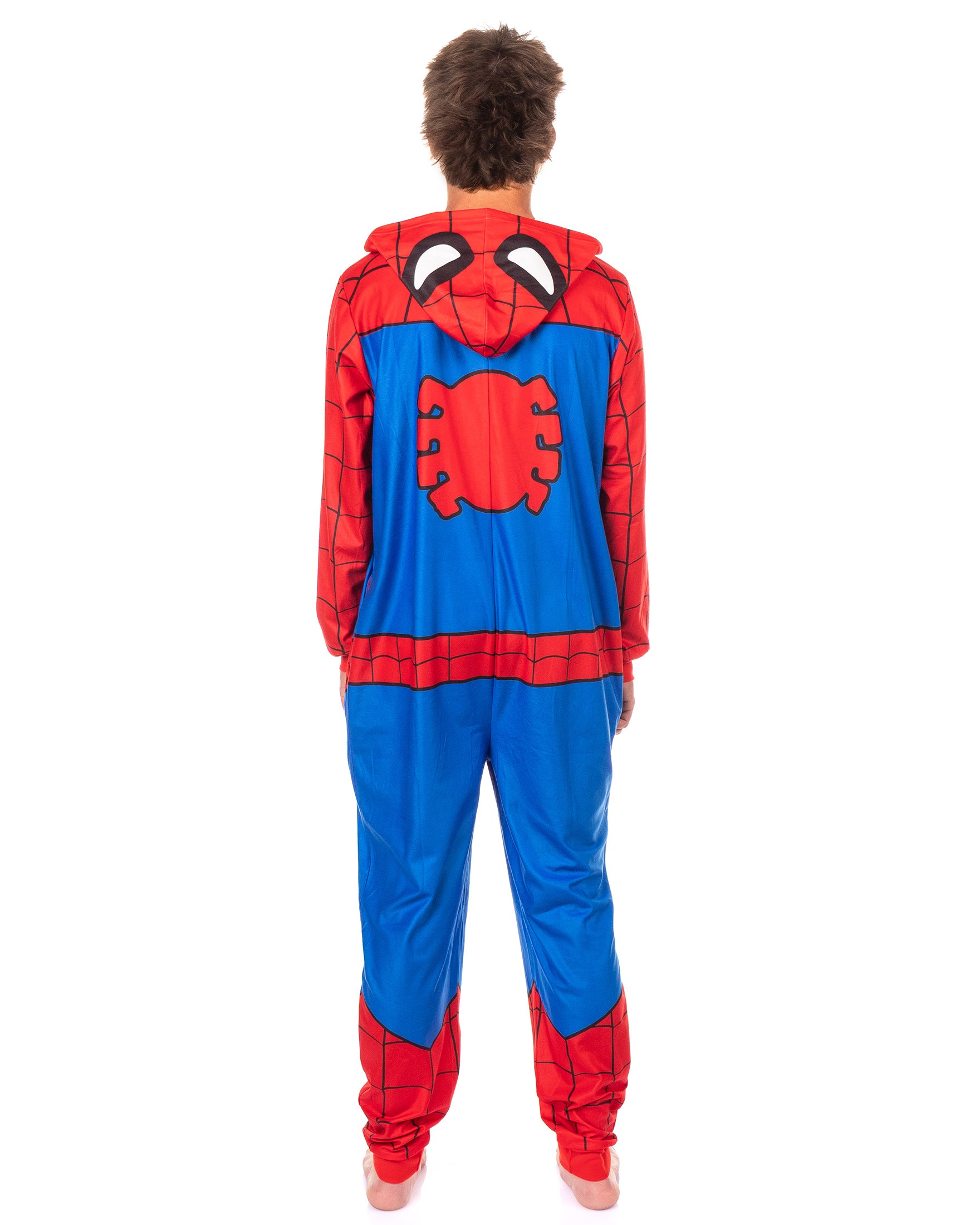 Marvel Comics Spider-Man Union Suit Men's Costume Lounge Pajamas