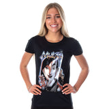 Disney Women's Juniors Mulan Noble Heroine Split Face T-Shirt