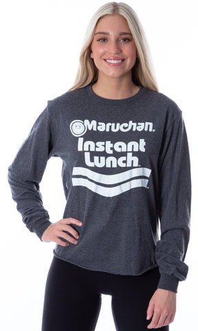 Maruchan Ramen Noodles Instant Lunch Women's Skimmer Long Sleeve T-Shirt