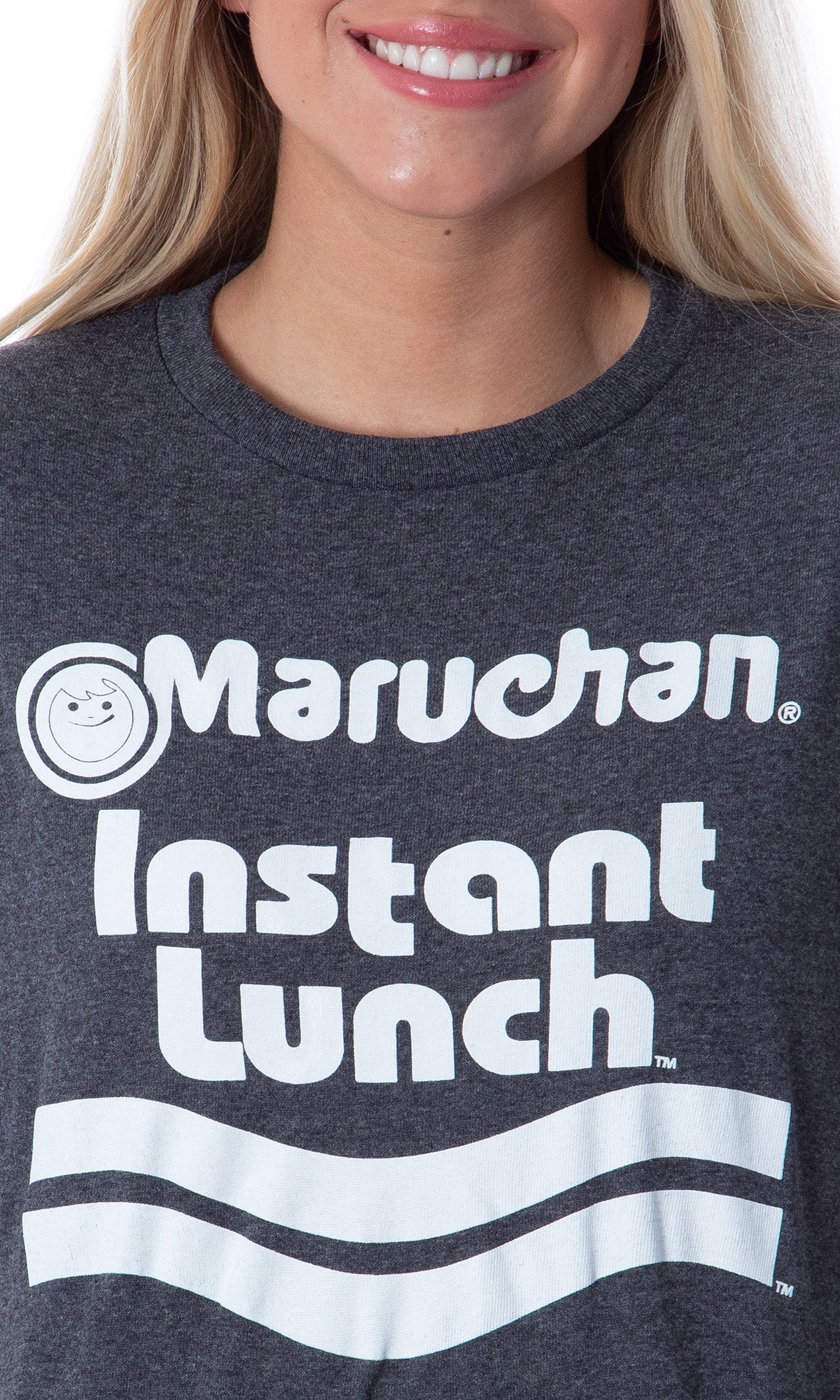 Maruchan Ramen Noodles Instant Lunch Women's Skimmer Long Sleeve T-Shirt