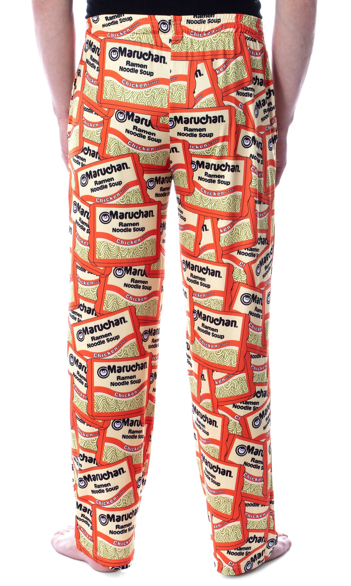 Maruchan Men's Ramen Noodles Soup Chicken Flavor Allover Sleep Pajama Pants