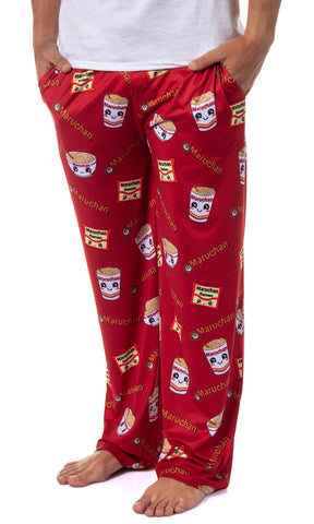 Maruchan Men's Ramen Noodles Soup Ramen Makes Me Happy Lounge Pajama Pants