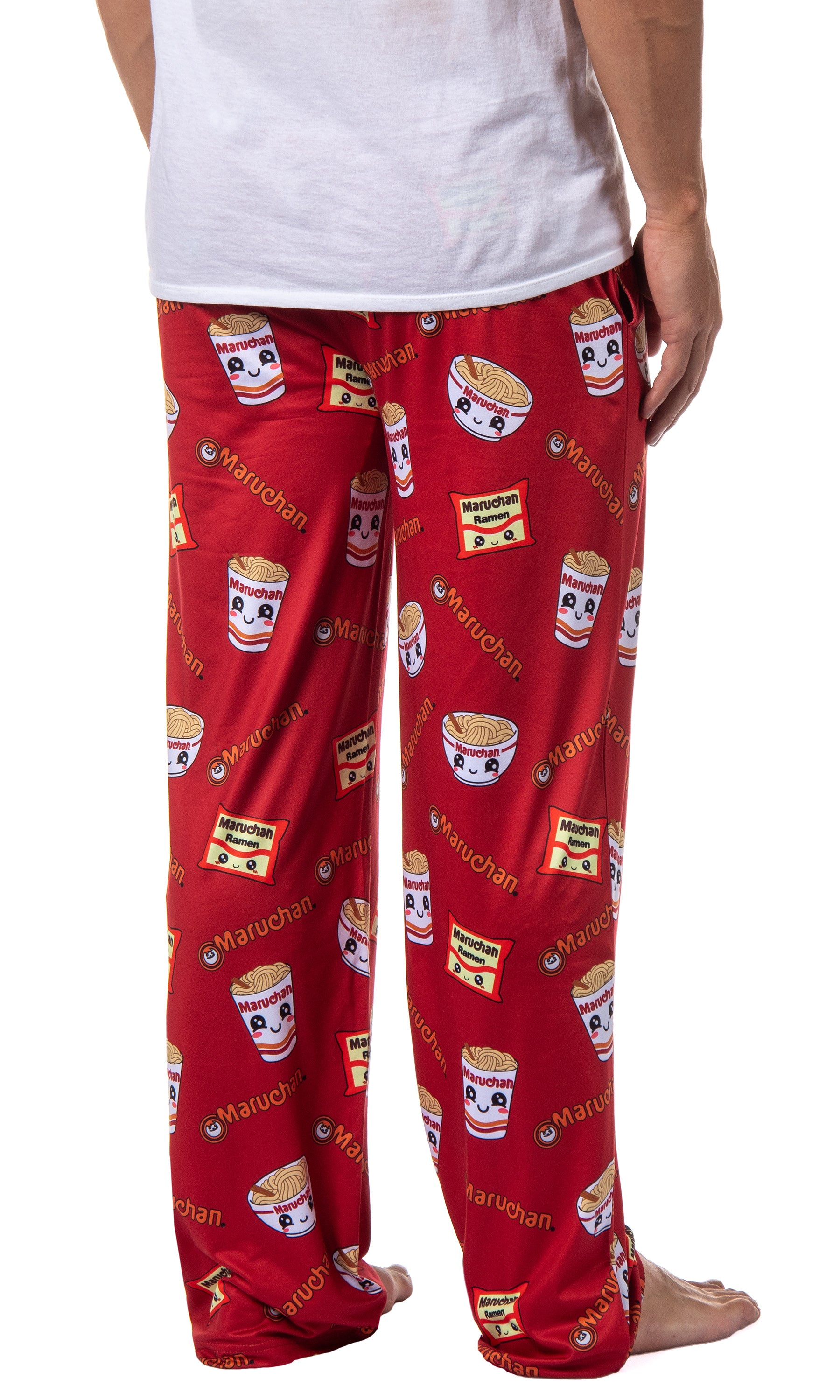 Maruchan Men's Ramen Noodles Soup Ramen Makes Me Happy Lounge Pajama Pants